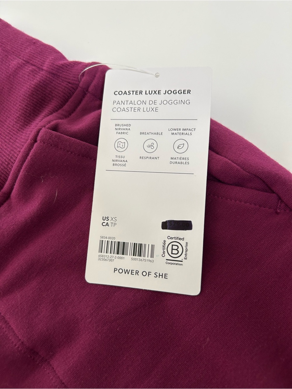 Athleta Coaster Luxe High Rise Jogger
Nirvana fabric is ultra-soft - Picture 4 of 9